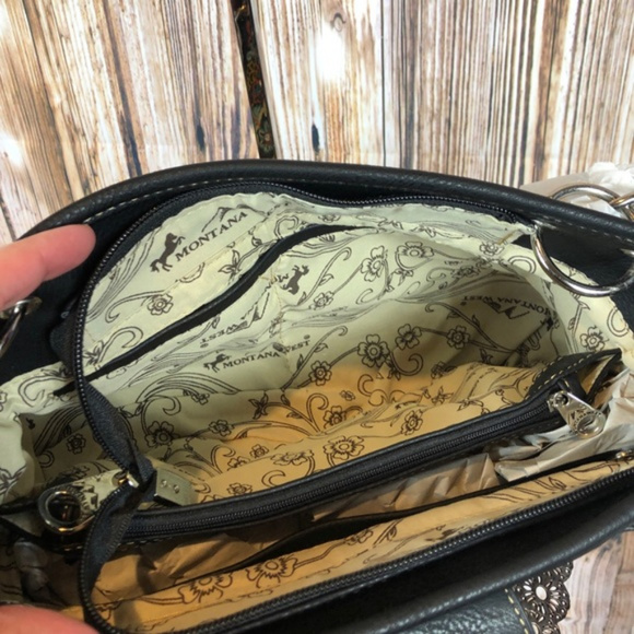 Montana West Buckle Concealed Carry Satchel - Picture 5 of 5